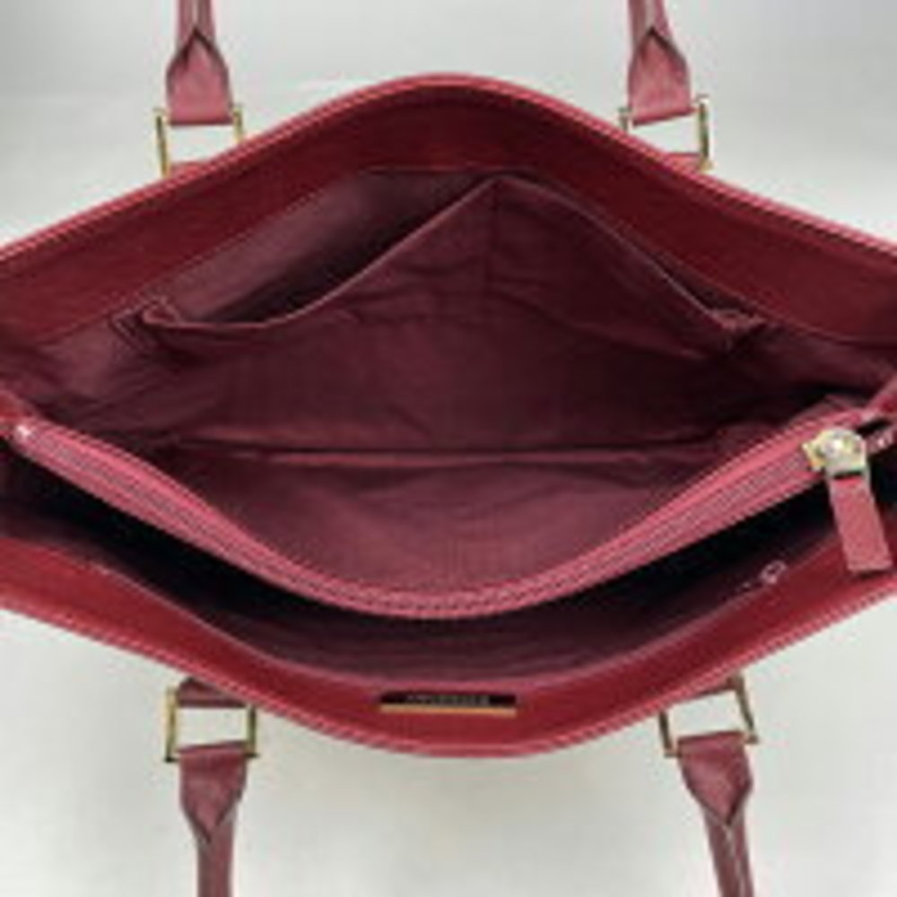 Burberry logo tote bag checkered Shoulder Bag canvas beige - Picture 6 of 6